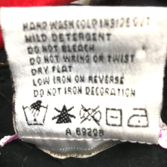 Quacker Factory Art to wear Embellished Dark Denim Jean Jacket Med - Picture 14 of 14